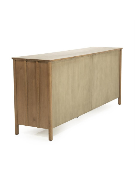 Buffet rectangulaire 4 portes en chêne Jack