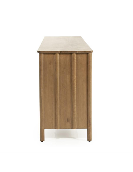Buffet rectangulaire 4 portes en chêne Jack