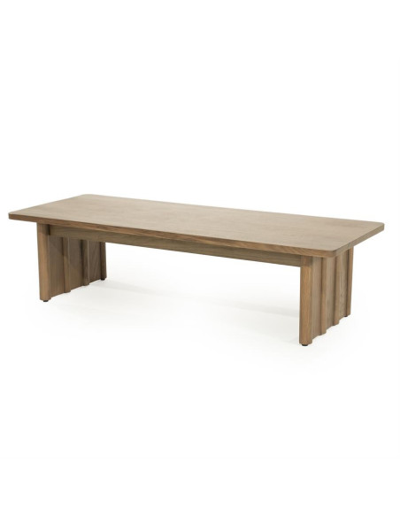 Table de salon rectangle en chêne Jack