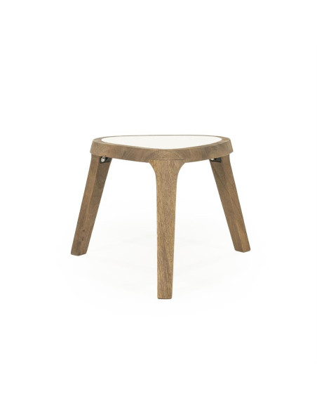 Table basse plateau en marbre Frédy