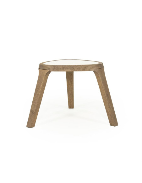 Table basse plateau en marbre Frédy