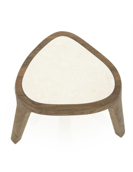 Table basse plateau en marbre Frédy