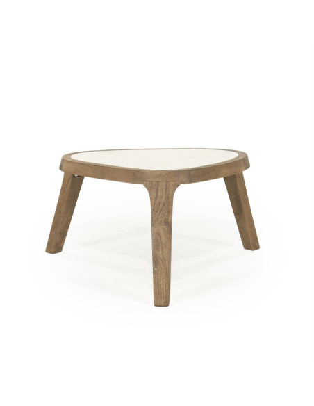 Table basse plateau en marbre Frédy