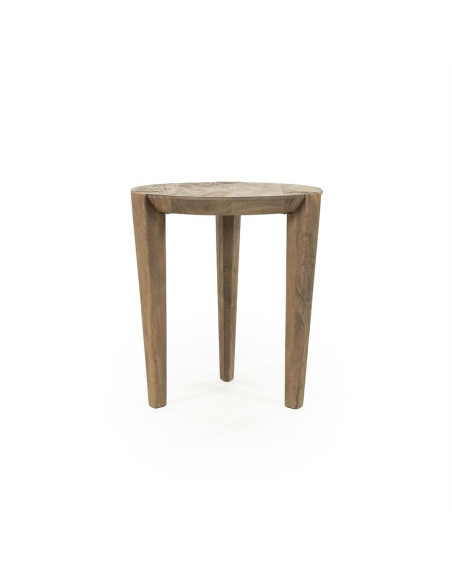 Table basse ronde en manguier Davi