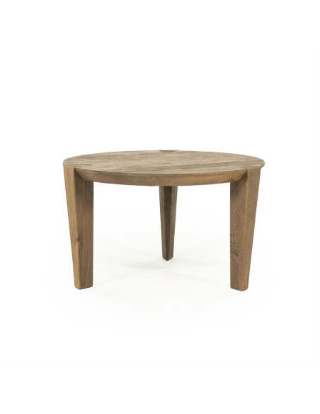 Table basse ronde en manguier Davi