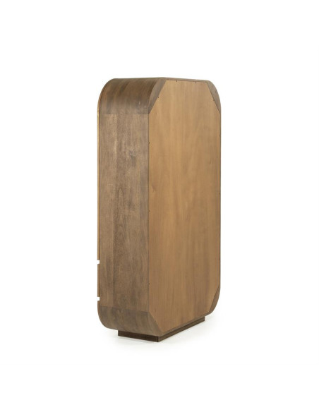 Armoire haute arrondie 2 portes 2 tiroirs Prince