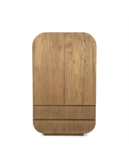 Armoire haute arrondie 2 portes 2 tiroirs Prince