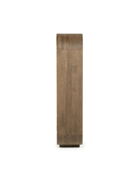 Armoire haute arrondie 2 portes 2 tiroirs Prince