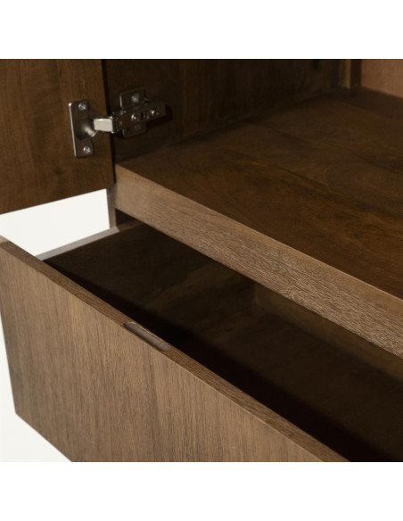 Armoire haute arrondie 2 portes 2 tiroirs Prince