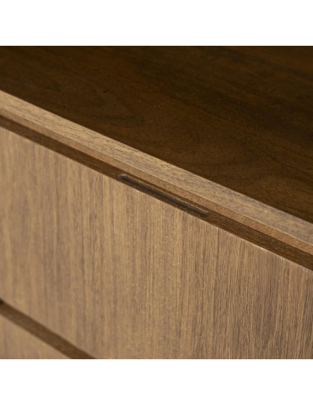 Armoire haute multi rangement en manguier Ed