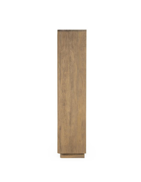 Armoire haute multi rangement en manguier Ed