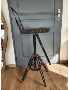 Chaise de bar en métal avec... 2