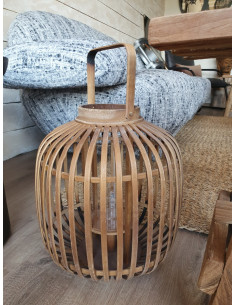 Lanterne ronde en bambou...