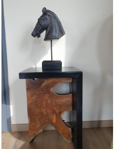 Statue tête de cheval sur...