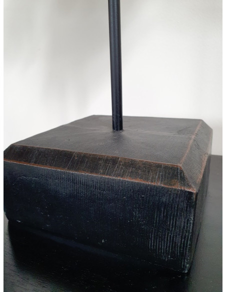 Statue tête de cheval sur socle