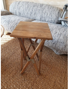 Sellette pliante en bois... 2