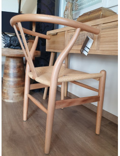 Chaise dossier arrondi en... 2