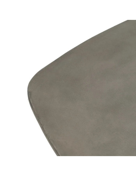 Table de repas carrée en chêne et béton ciré