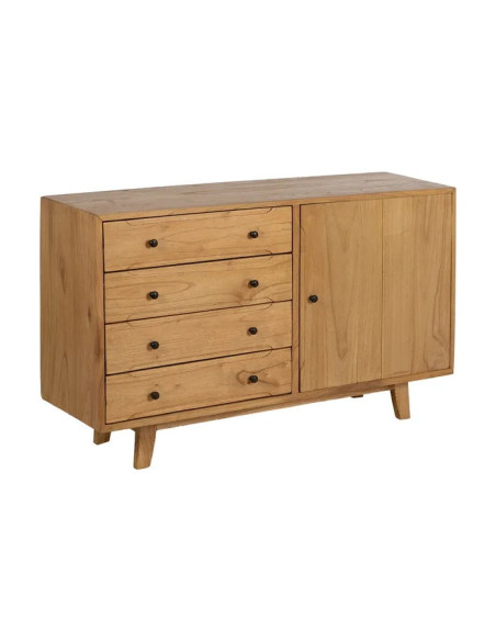 Buffet en mindi 4 tiroirs et 1 porte