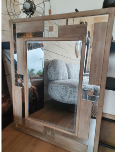 Miroir mural rectangulaire...