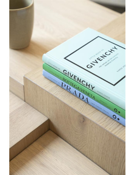 Table basse multi cubes en chêne