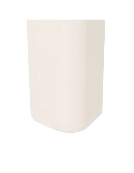 Console ovale minimaliste laquée