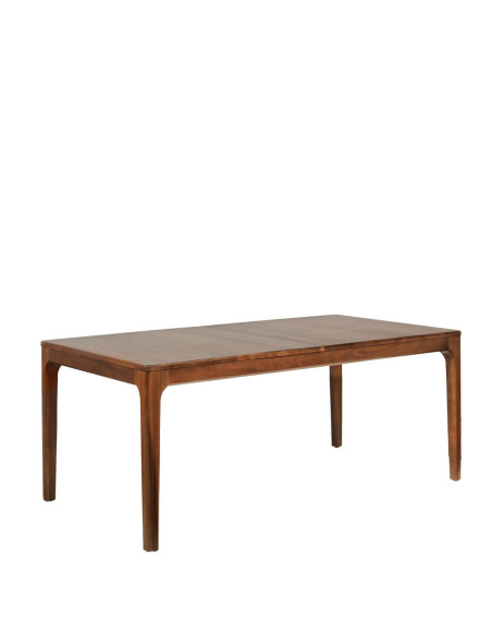Table de repas rectangulaire extensible en acajou