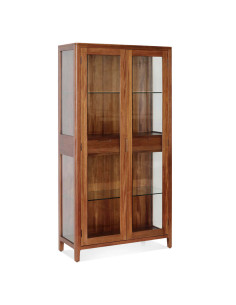 Armoire vitrine en acajou... 2