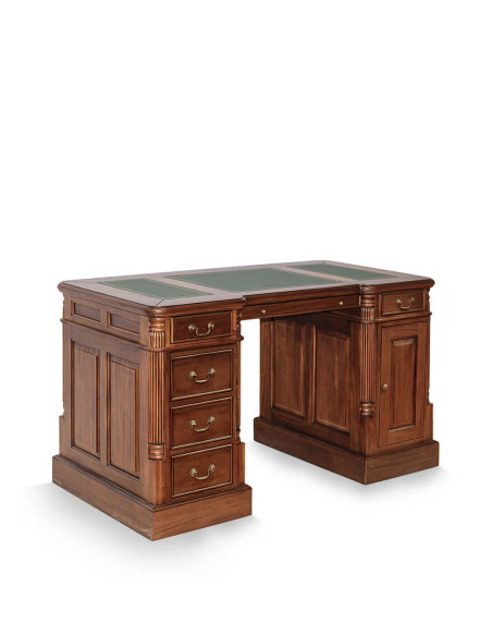 Bureau Victorien en acajou massif