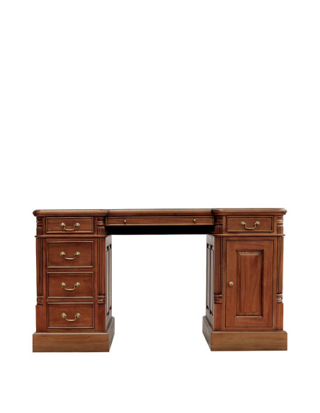 Bureau Victorien en acajou massif