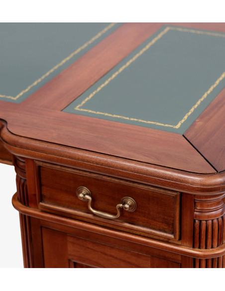 Bureau Victorien en acajou massif