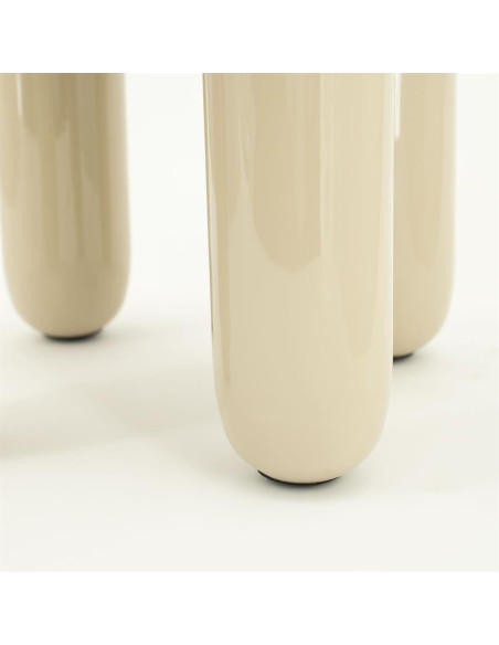 Table de salon ronde en métal Ball