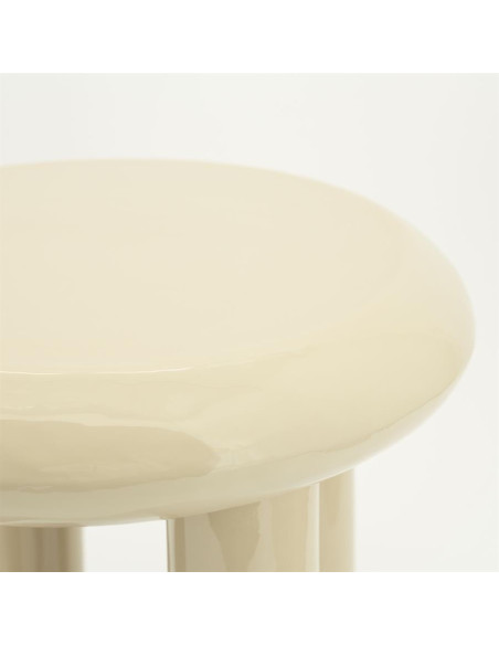 Table de salon ronde en métal Ball