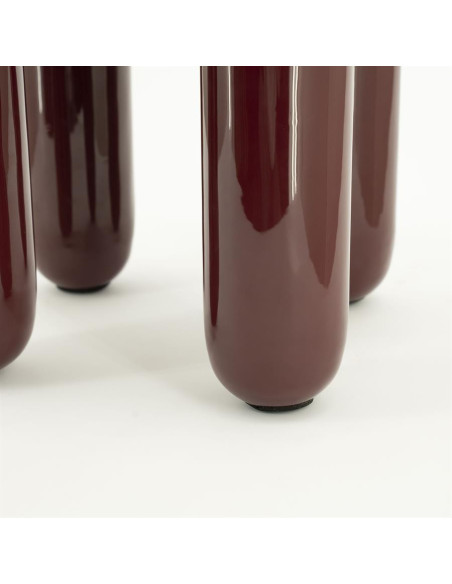 Table de salon ronde en métal Ball