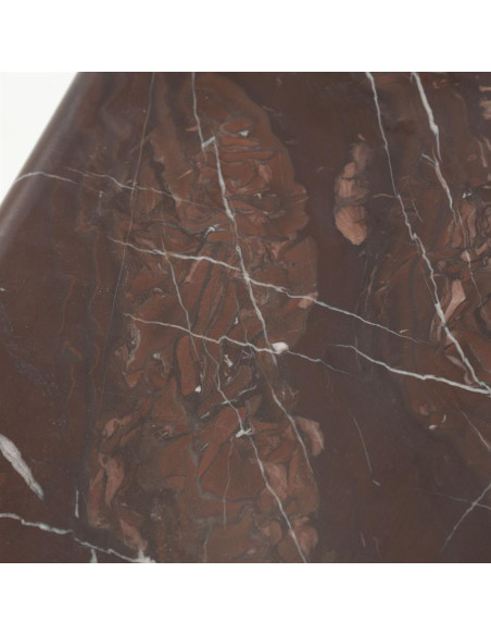 Table de salon carrée en marbre