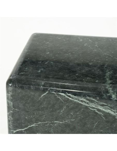 Table de salon carrée en marbre