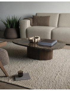 Table basse en manguier et...
