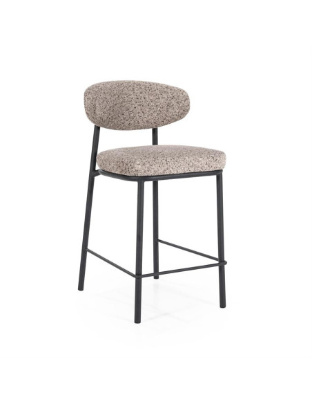 Chaise de bar avec assise rembourrée (lot de 2)