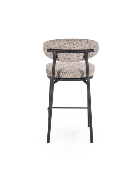 Chaise de bar avec assise rembourrée (lot de 2)
