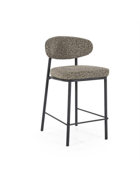 Chaise de bar avec assise rembourrée (lot de 2)