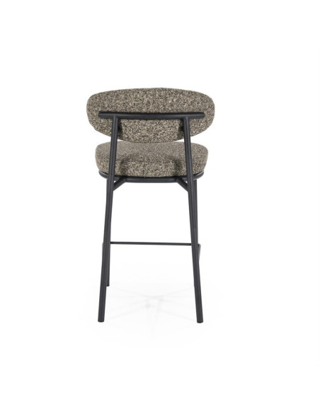 Chaise de bar avec assise rembourrée (lot de 2)