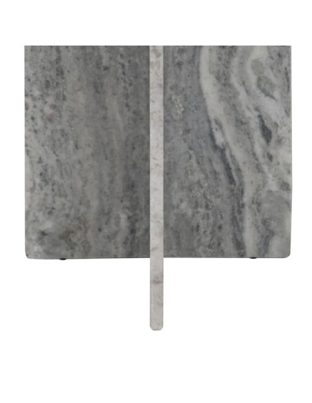 Console design forme vague en marbre