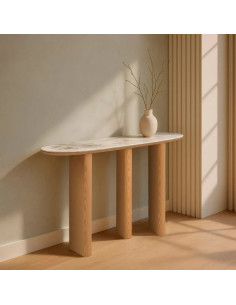 Grande console minimaliste...