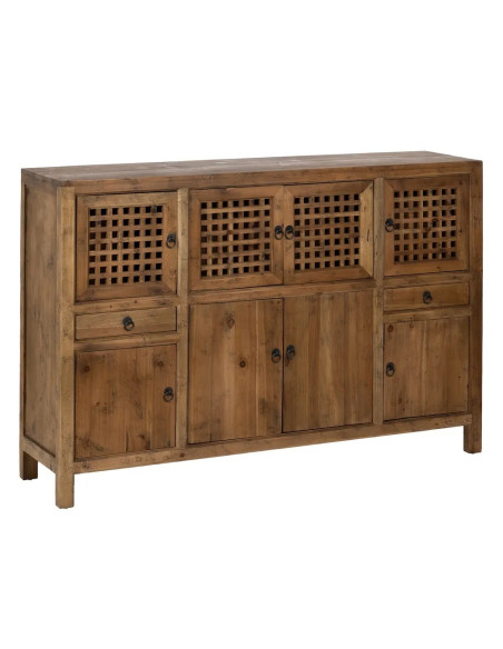 Meuble multi rangements en bois massif