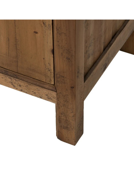 Meuble multi rangements en bois massif