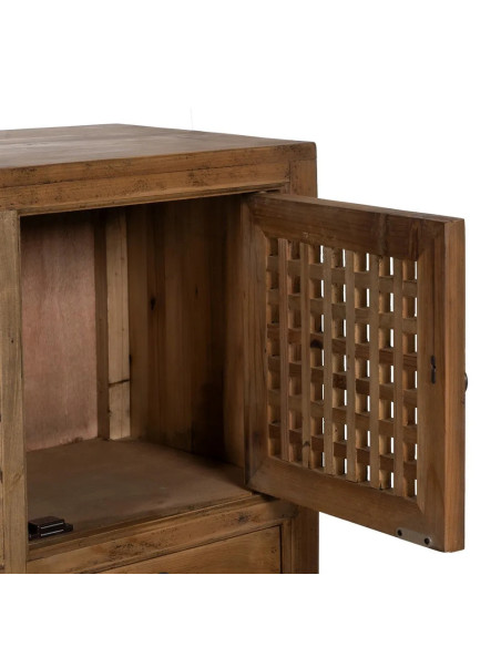 Meuble multi rangements en bois massif