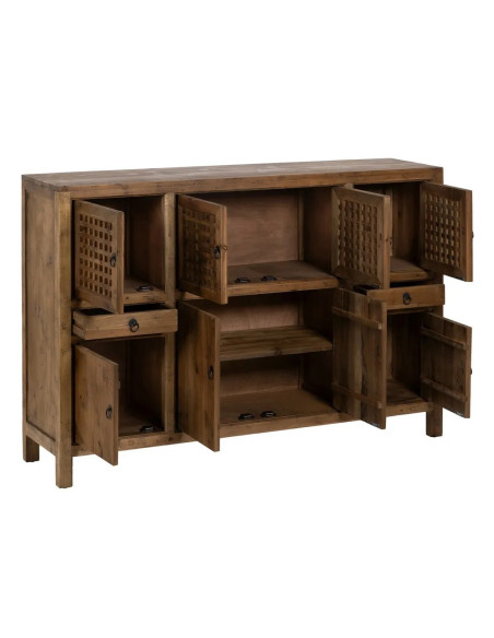 Meuble multi rangements en bois massif