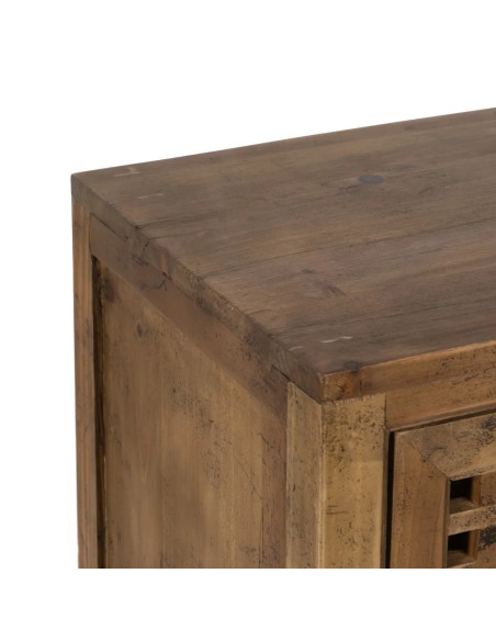 Meuble multi rangements en bois massif