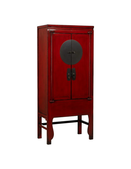 Armoire haute Chinoise en bois massif