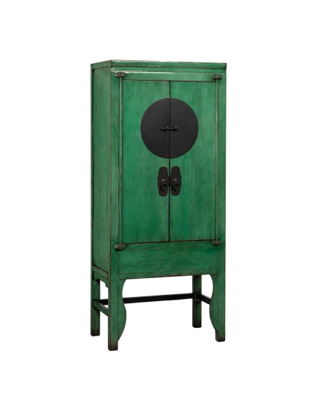 Armoire haute Chinoise en bois massif